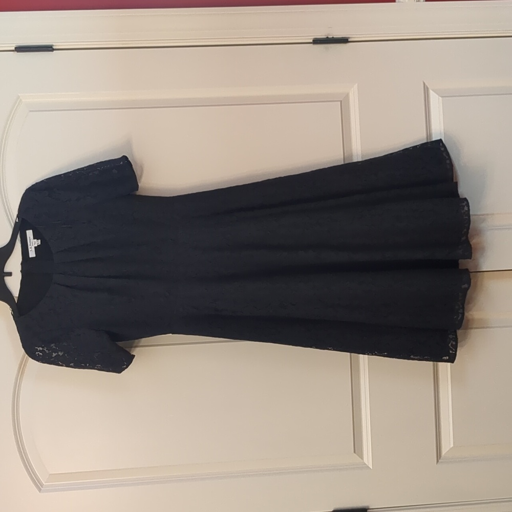 LK Bennett Navy Lace Dress
